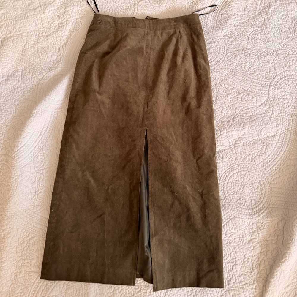 COMMENSE MIDI SKIRT